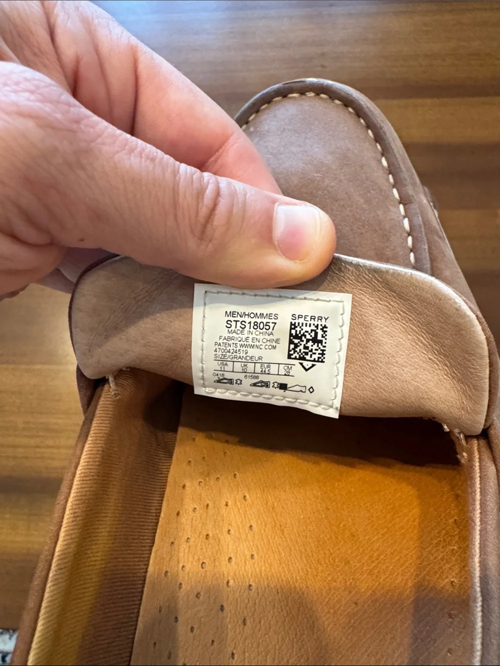 Sperry slip penny